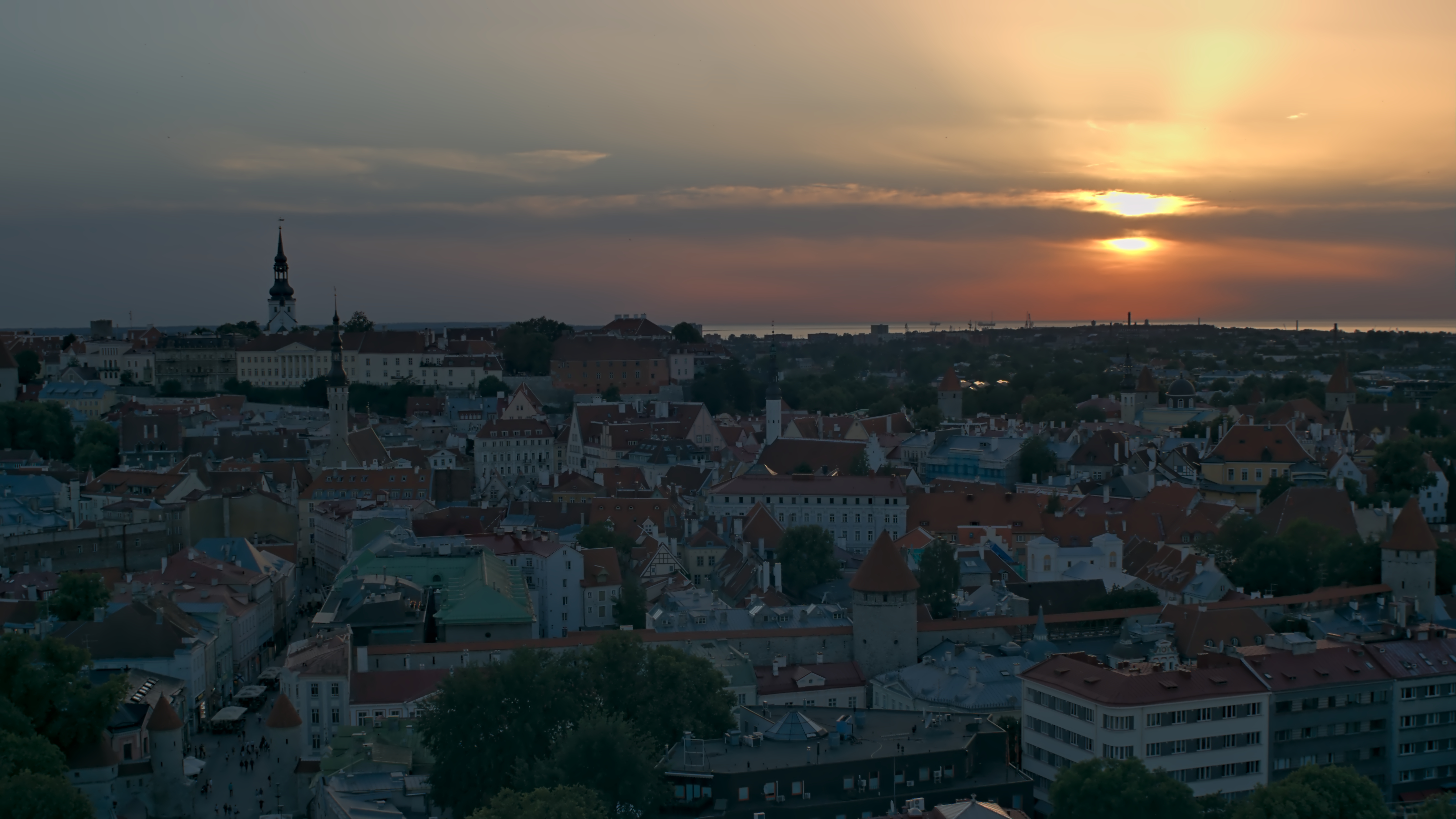Tallinn sunset