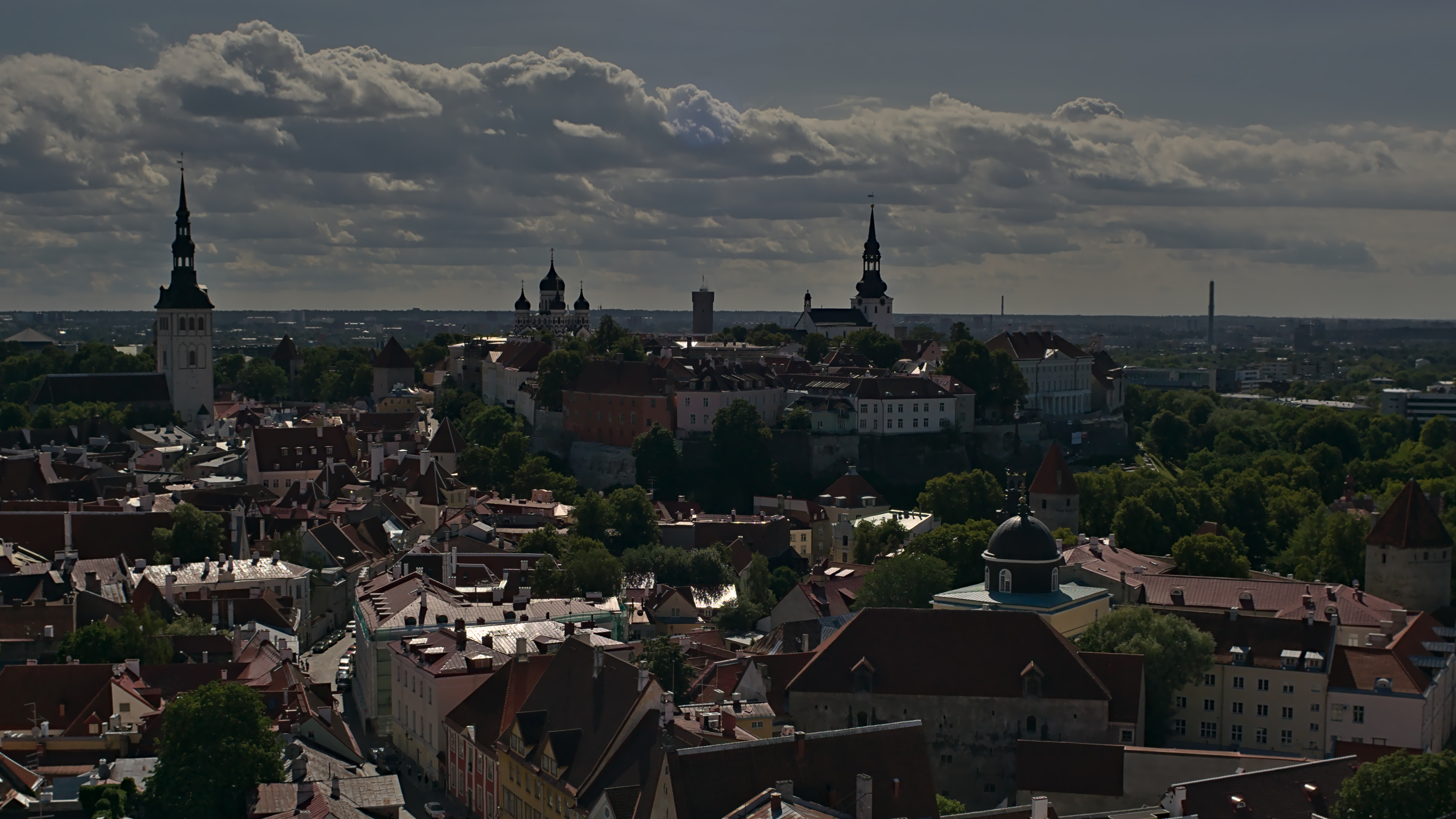 Above Tallinn